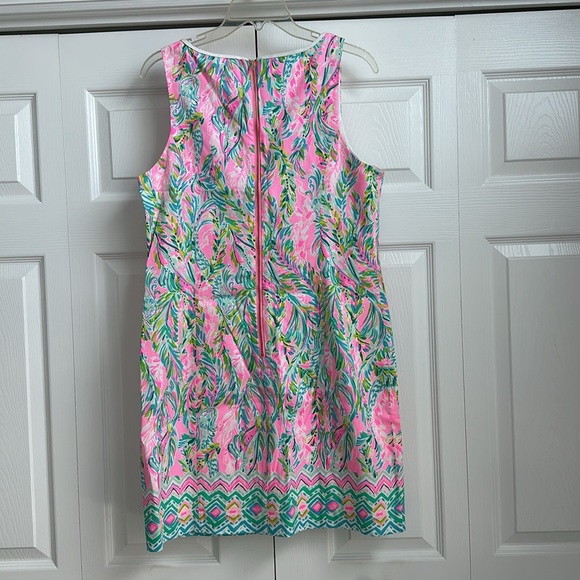 Gabby pink shift dress - size 14 - Picture 6 of 10